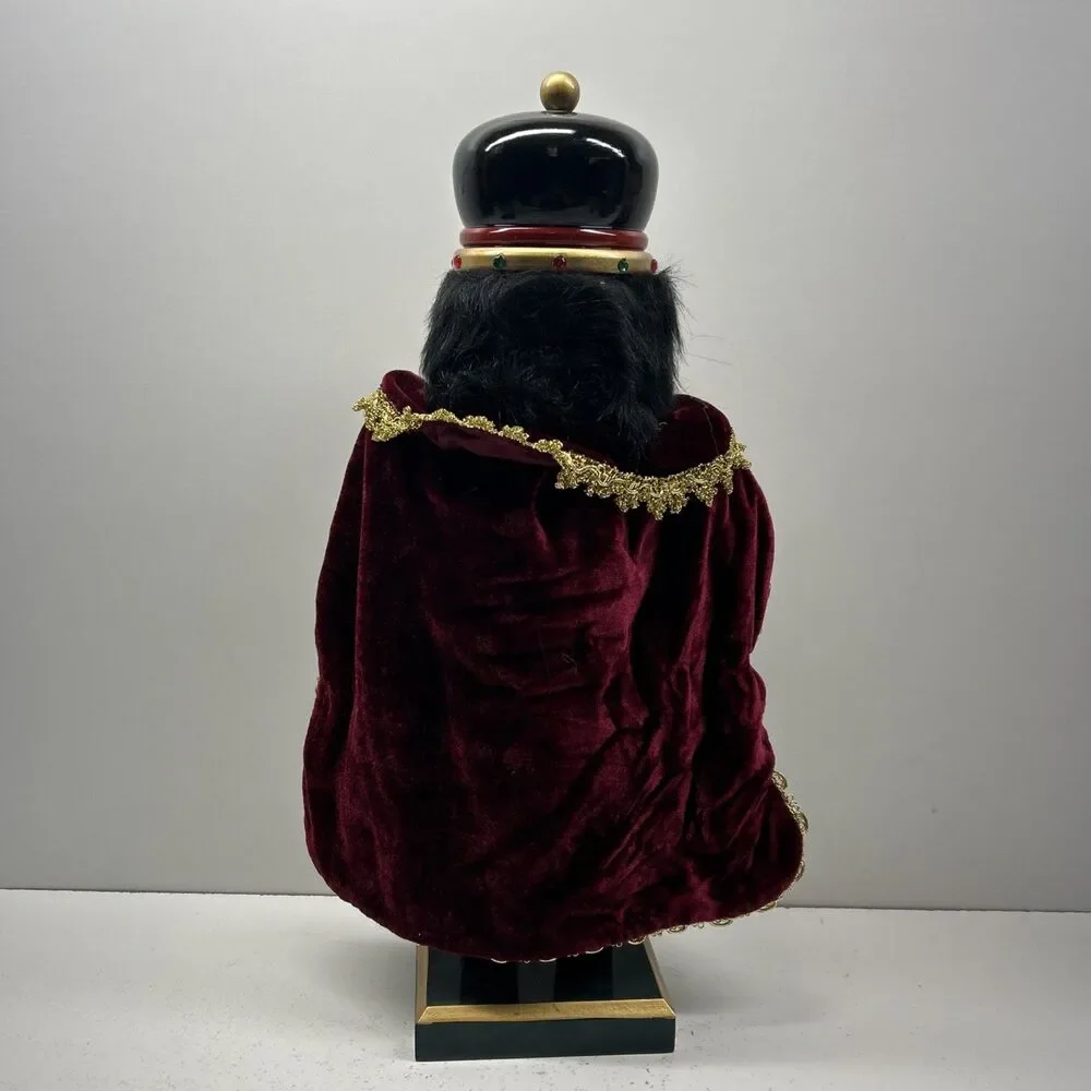 Bundle Of 2 Kirkland Signature Wooden 19” Nutcrackers With‎ Boxes